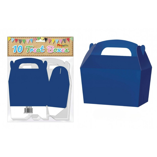 Blue Treat Box 12cm Pack of 10