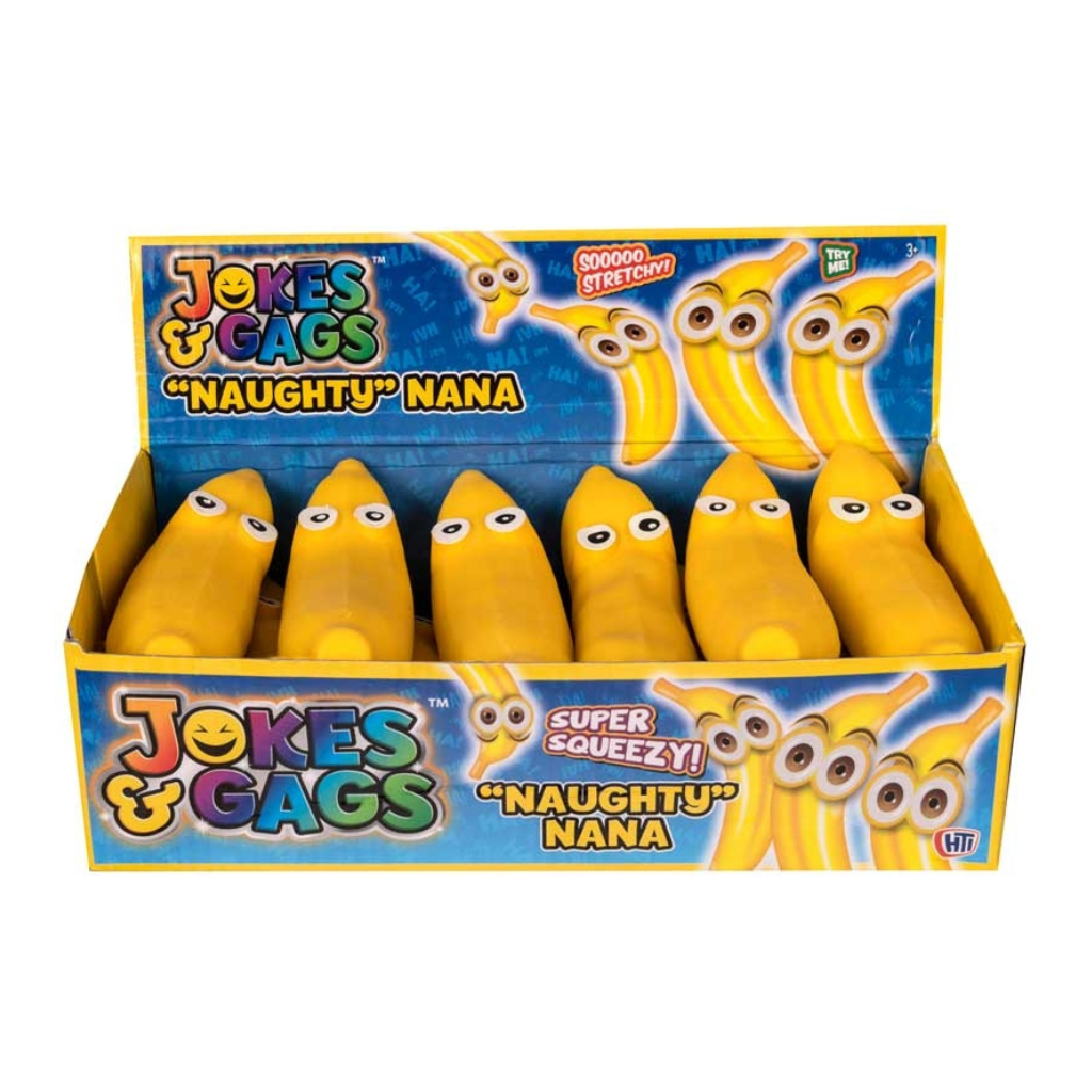 Naughty Banana Squishy Fidget Toy