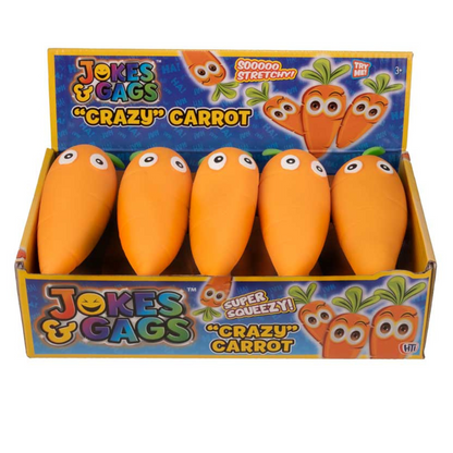 Crazy Carrot Stretchy Toy