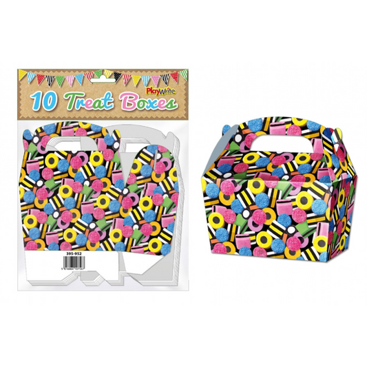 Candy Treat Box 12cm Pack of 10