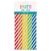 40 Pack Multicoloured Paper Straws - Kids Party Craft