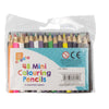 48 Mini Colouring Pencils - Kids Party Craft