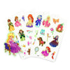 5 x Pack Glow In The Dark Princess Tattoo Sheets - Kids Party Craft