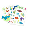 5 x Pack Glow In The Dark Sea Life Tattoos - Kids Party Craft