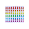 500 Holographic Star Stickers in 6 Assorted Colours – 100pcs per sheet - Kids Party Craft