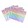 500 Holographic Star Stickers in 6 Assorted Colours – 100pcs per sheet - Kids Party Craft