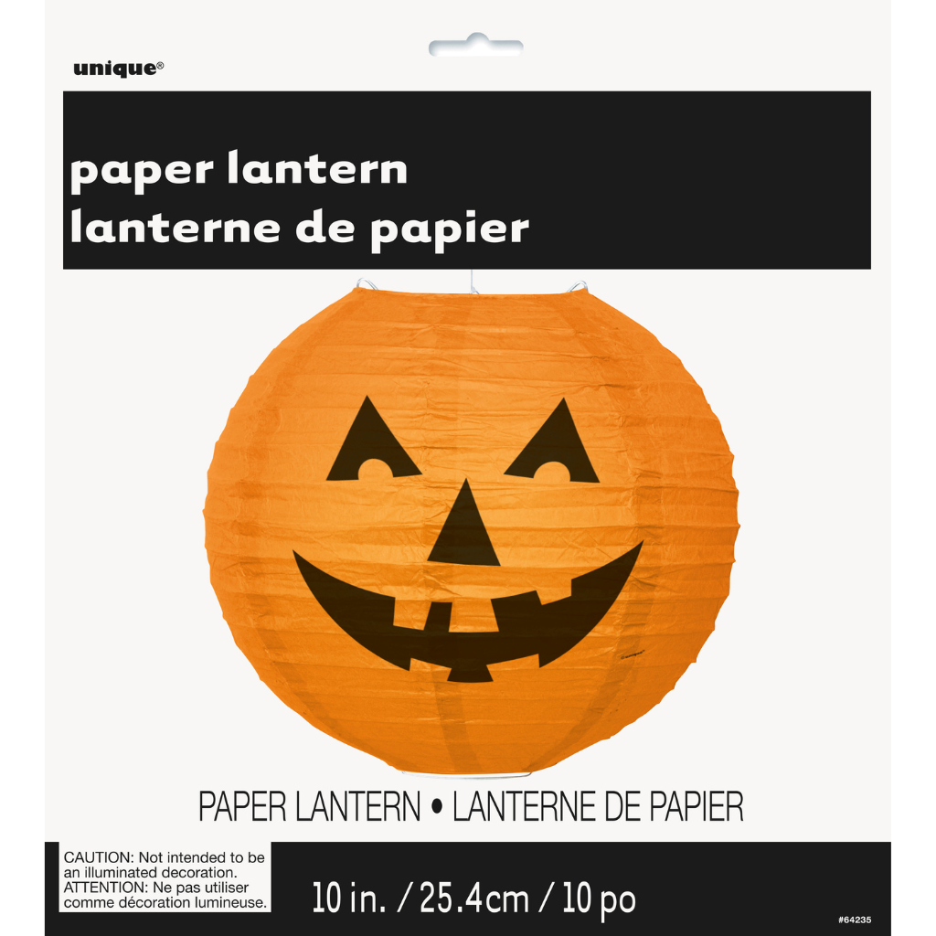 Pumpkin 10" Round Lantern