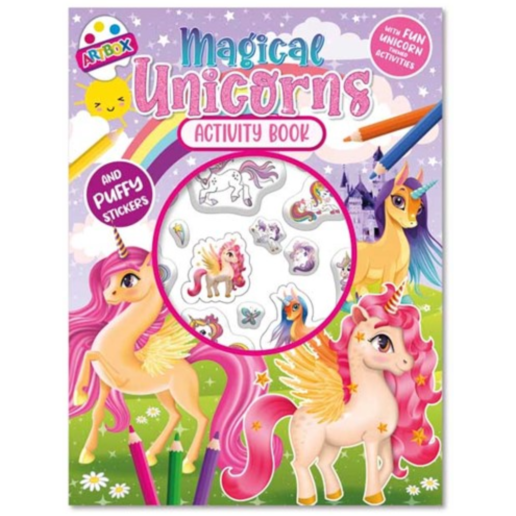 Puffy Sticker Activity Book