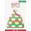 Holly Santa Jumbo Plastic Gift Bag