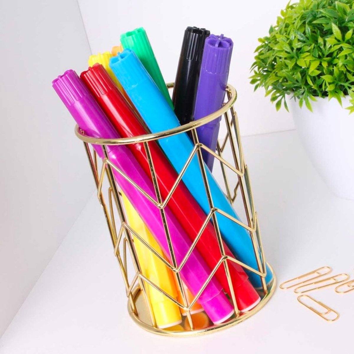 8 Jumbo Fibre Pens - Kids Party Craft