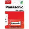 9V Panasonic Zinc Carbon 9 Volt battery - Kids Party Craft