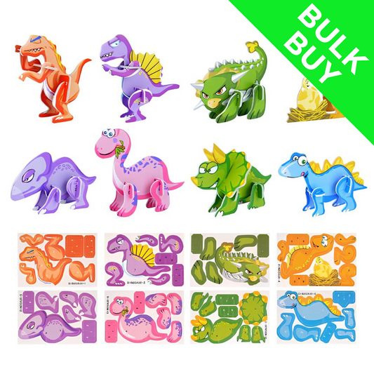 Dinosaur 3D Puzzle BULK BUY (Choose Quantity)