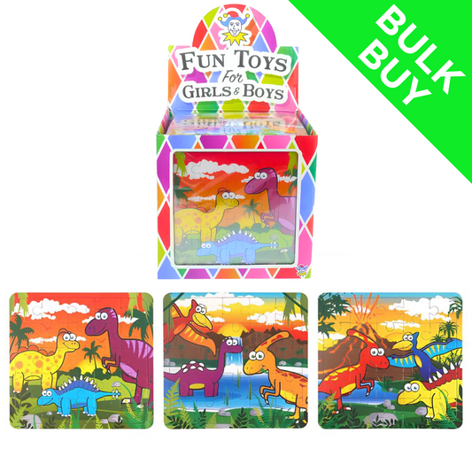 Dinosaur Mini Jigsaw Puzzle BULK BUY (Choose Quantity)