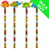 Dinosaur Pencil With Eraser BULK BUY (Choose Quantity)