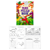 Dinosaur Themed Fun Puzzle Book