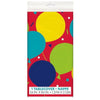 Birthday Balloons Table Cover 54in x 84in