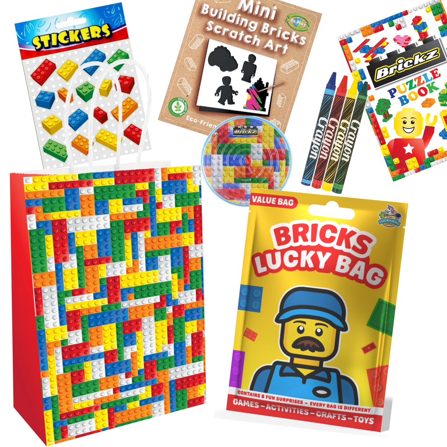 Bricks Value Bag and Party Bag Bundle