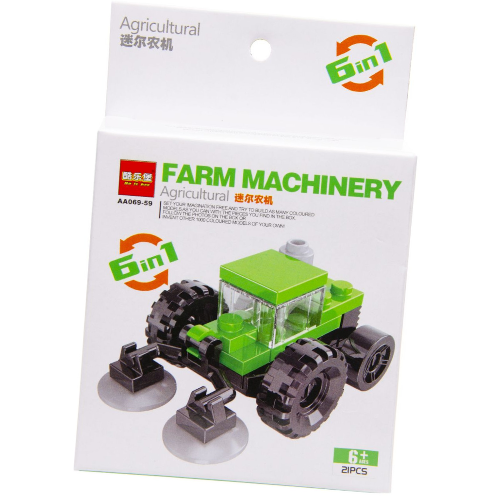 Build Your Own Tractor Brick Kit