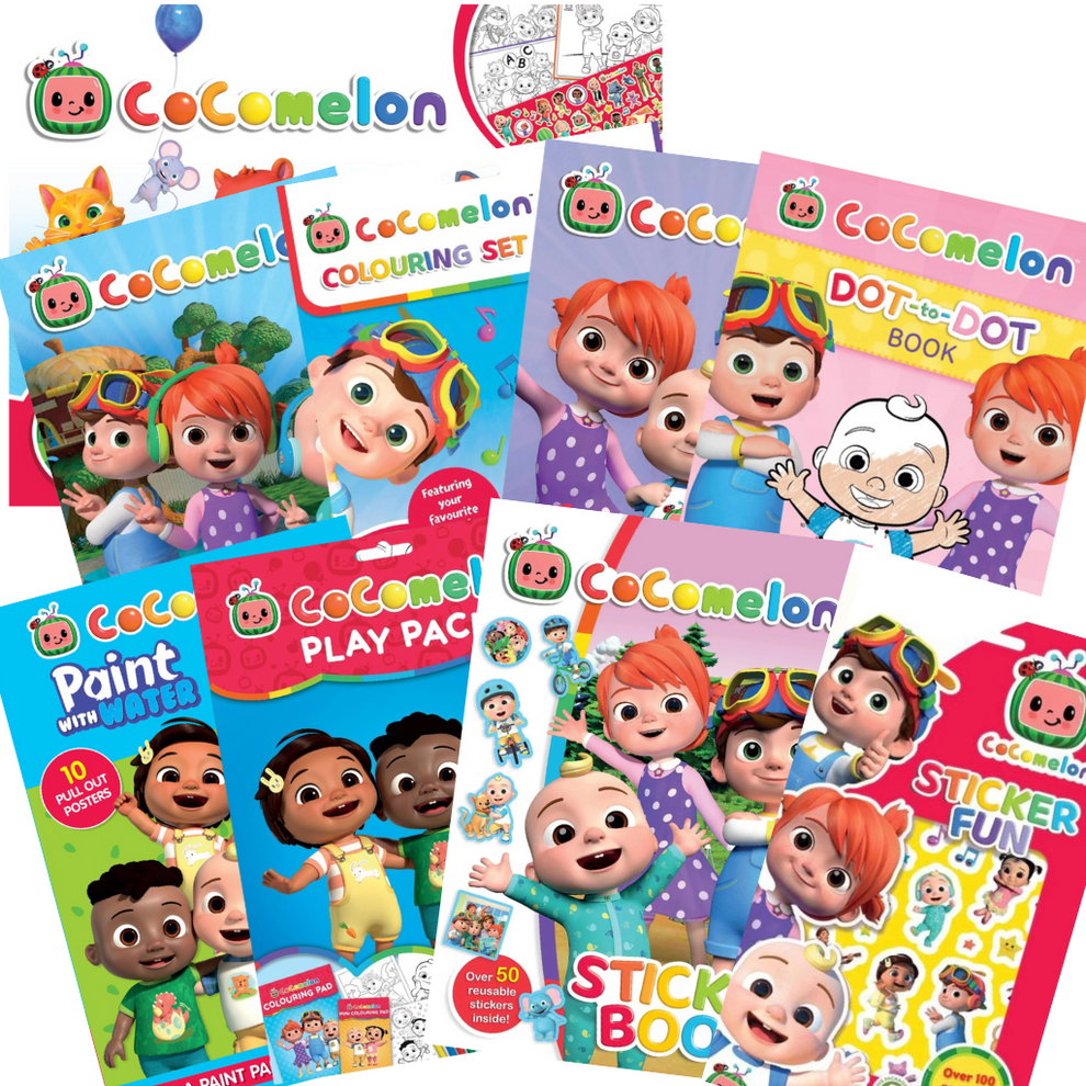 Cocomelon Activity Bundle - Activity Bundles - Kids Party Craft | Kids ...
