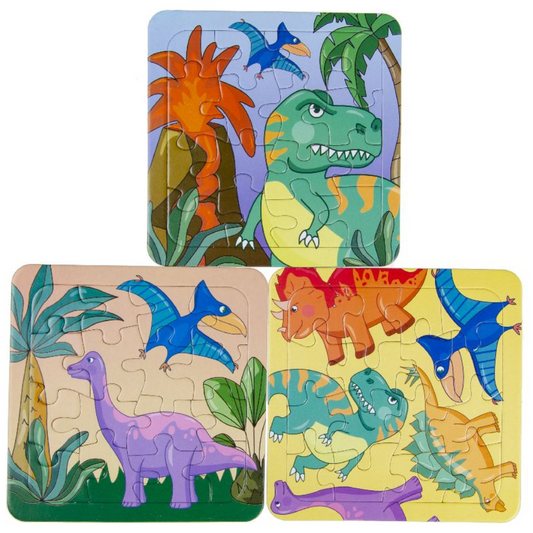 Dinosaur Puzzle (14x14cm)