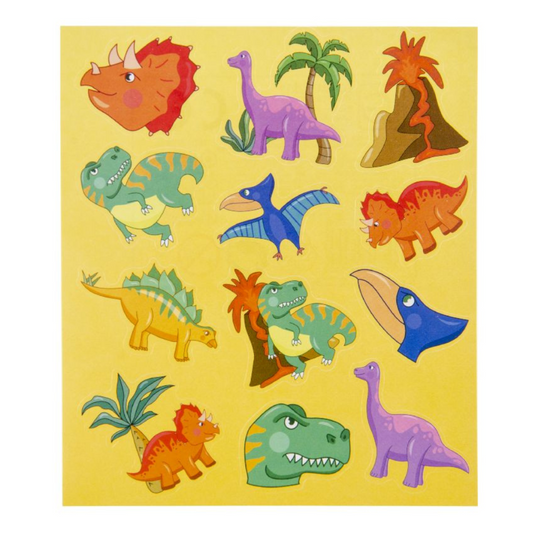 Dinosaur Sticker Sheet