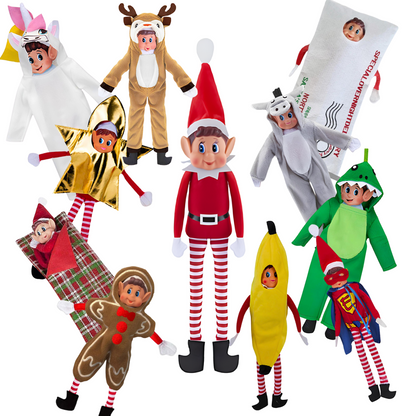 Elves Behavin' Badly Elf & Costume Bundle (Boy)