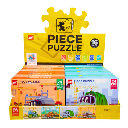 Vehicles Jigsaw Puzzle Boxed 24pc