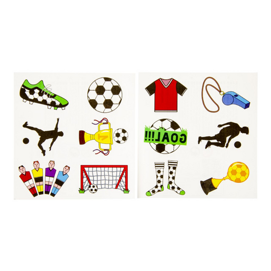 Football Tattoo Sheet