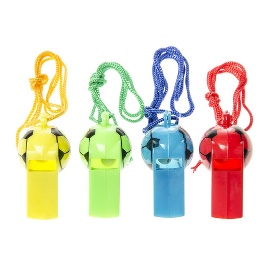 Football Whistle with Chord