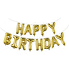 Gold Happy Birthday Foil Balloon (14