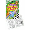 Jungle Colour & Puzzle Book A6