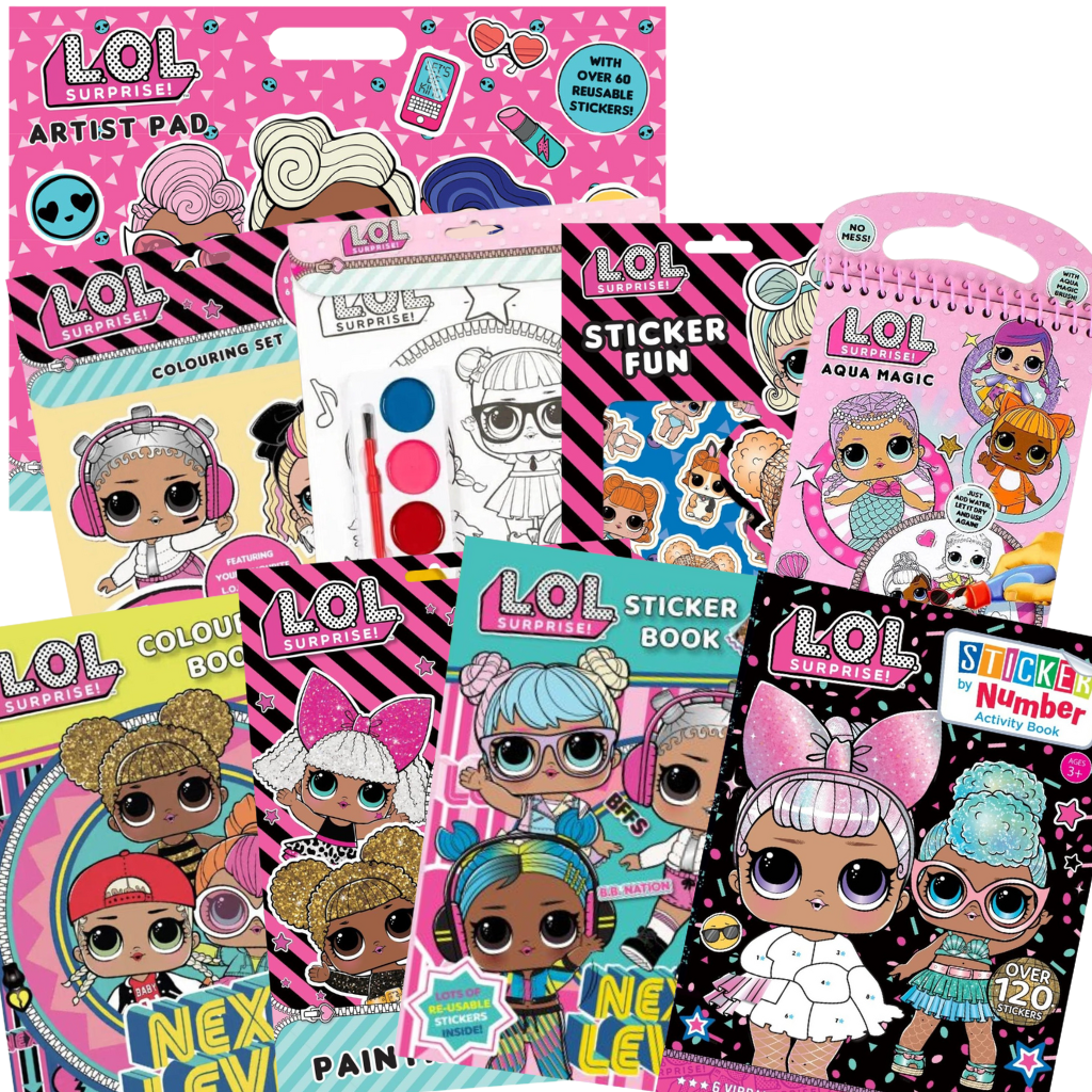 LOL Surprise Activity Bundle - Activity Bundles - Kids Party Craft ...