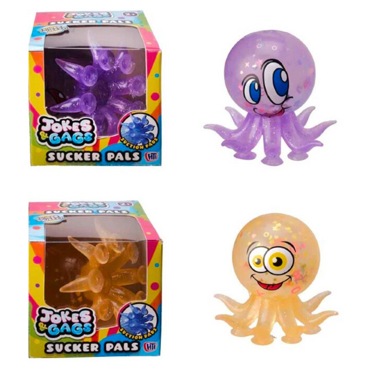 Squishy Sensory Sucker Pals