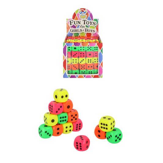 Neon Dice (2.5cm)