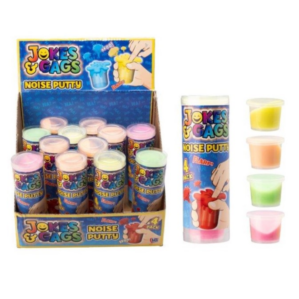 Noise Putty (4pk Tube) | Slime & Putty | Kids Party Craft – KPC