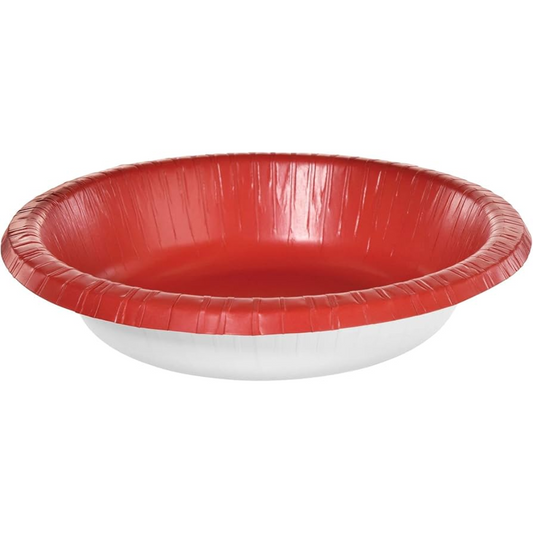 Red Paper Party Bowls 16pk