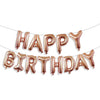 Rose Gold Happy Birthday Foil Balloon (14