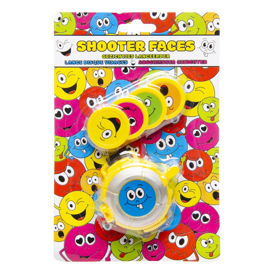 Smiley Face Shooting Disc Toy