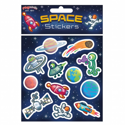 Space Sticker Sheet 12x11.5cm
