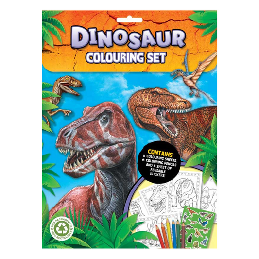 Dinosaur Colouring Set