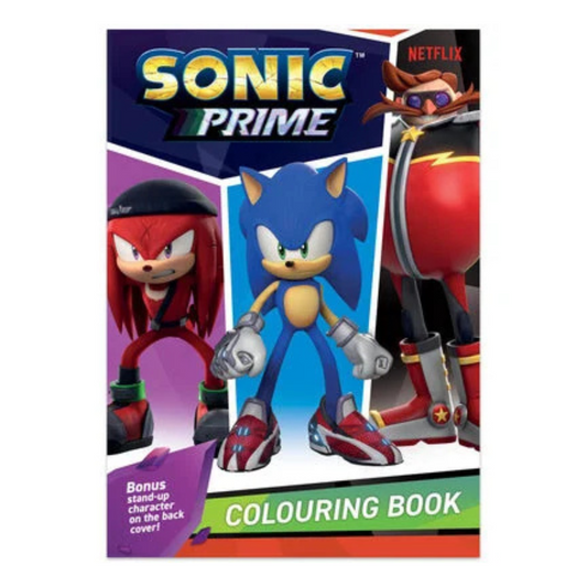 Sonic Prime Colouring Book