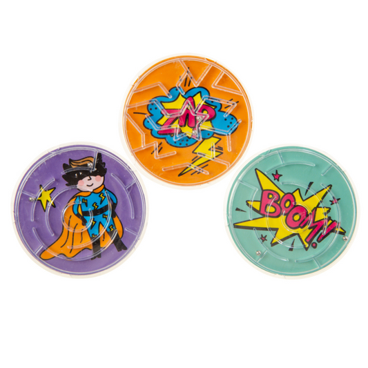 Superhero Maze Game