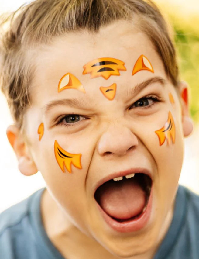 Jungle Face Paint Sticker