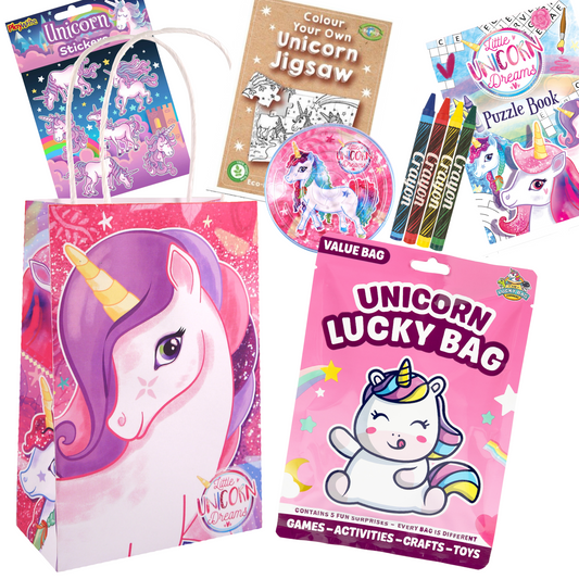 Unicorn Value Bag and Party Bag Bundle