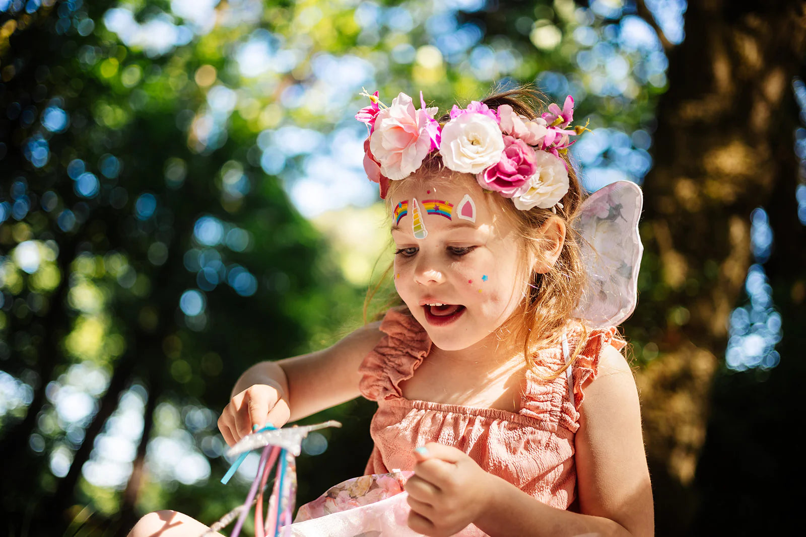 Unicorn Face Paint Sticker