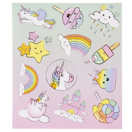 Unicorn Sticker Sheet