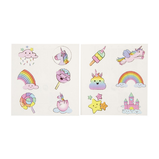 Unicorn Tattoo Sheet