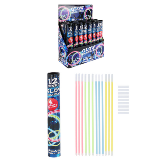 Glow Stick Bracelets 12 Pack