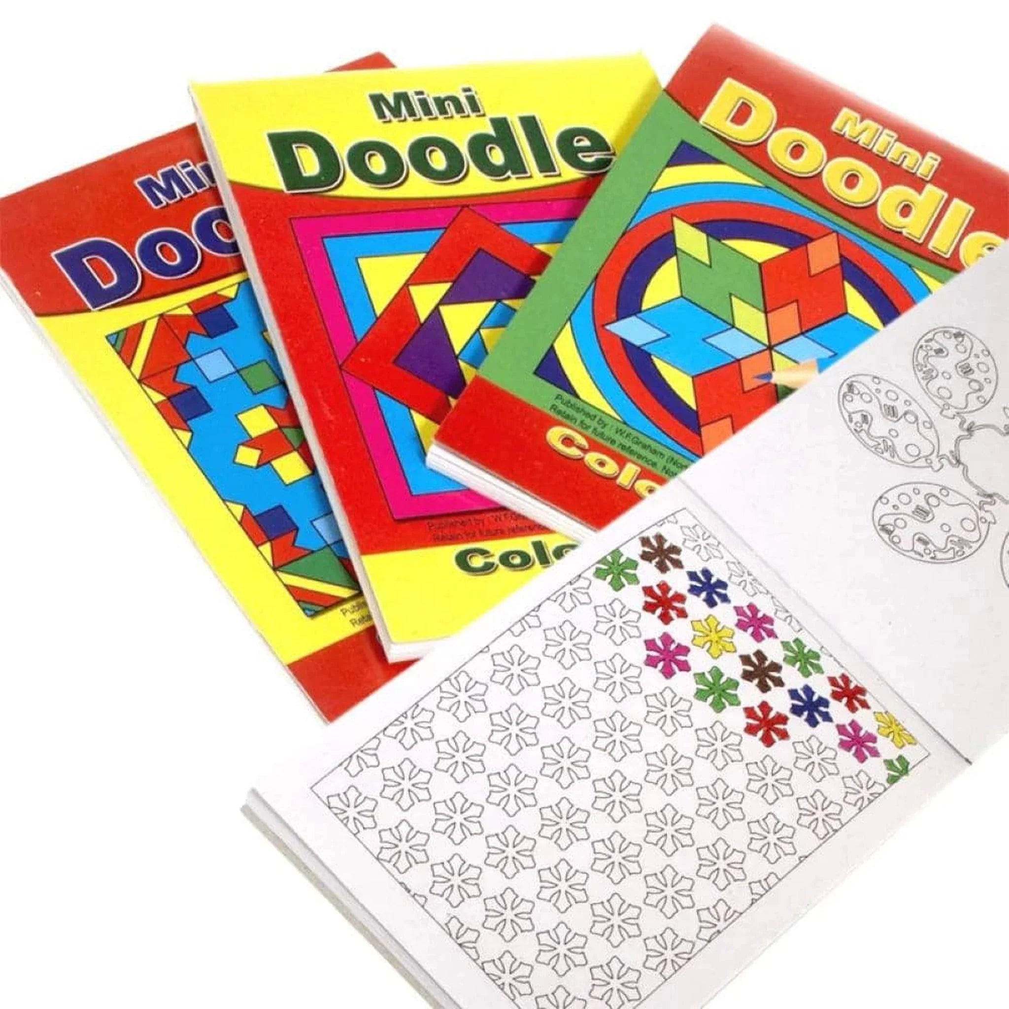 A6 Doodle Book 48 page - Kids Party Craft