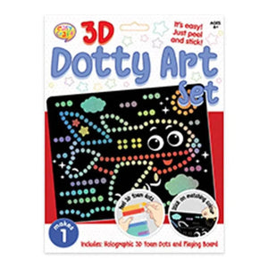 Aeroplane Dotty Art Kit - Kids Party Craft